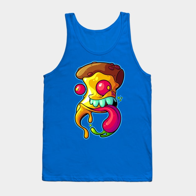 Weird Dough Pizza Tank Top by ArtisticDyslexia